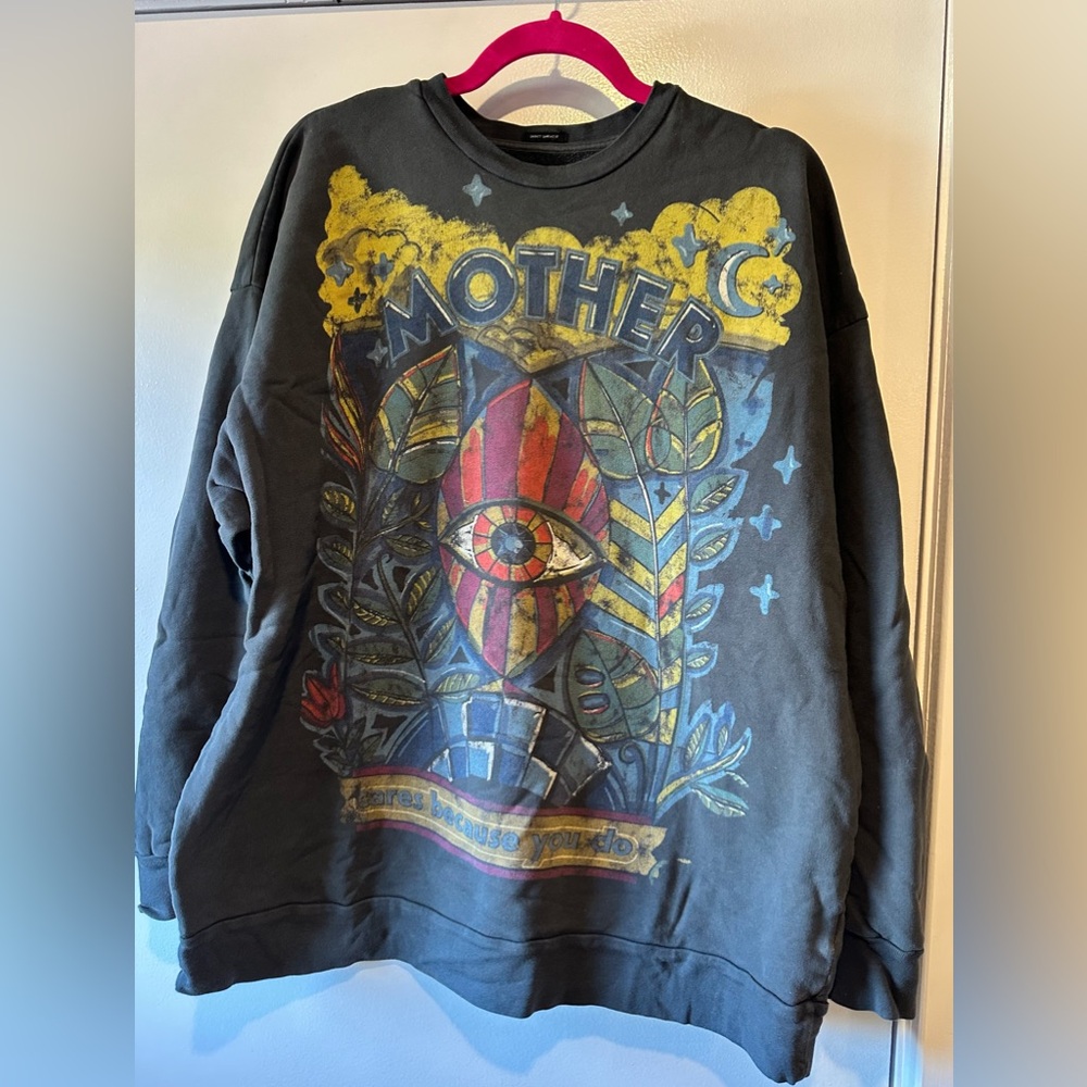 Mother Brand Graphic Women’s Sweater - Black